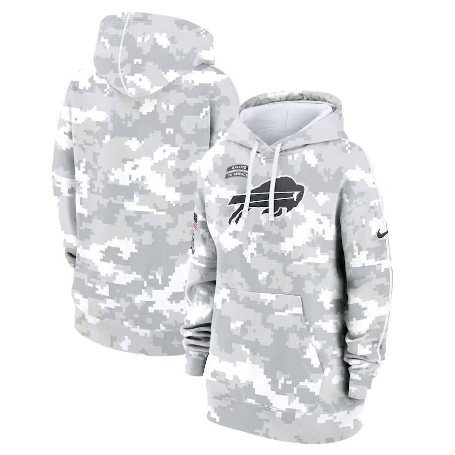 Women Buffalo Bills 2024 Nike NFL hoodie->women nfl jersey->Women Jersey